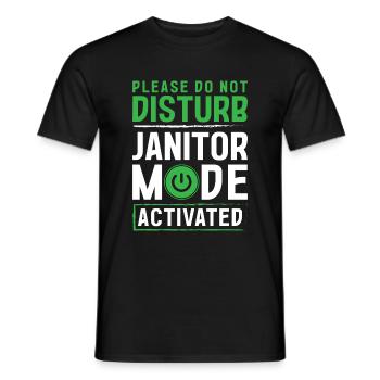 Artisans Commande & Propreté Ordures - T-shirt homme - noir - Devant - AI Model Male 178 light (178cm)