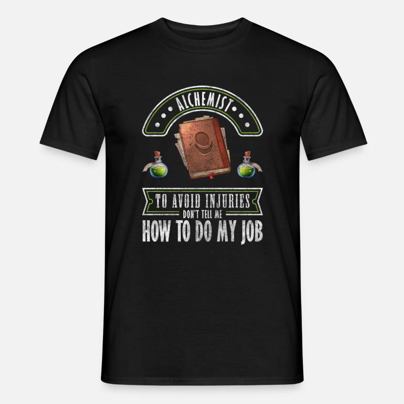 Magic Lab Sign Witchcraft - Men's T-shirt - black