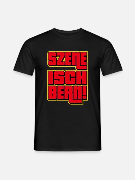 Szene Isch Bern - Männer T-Shirt - Schwarz