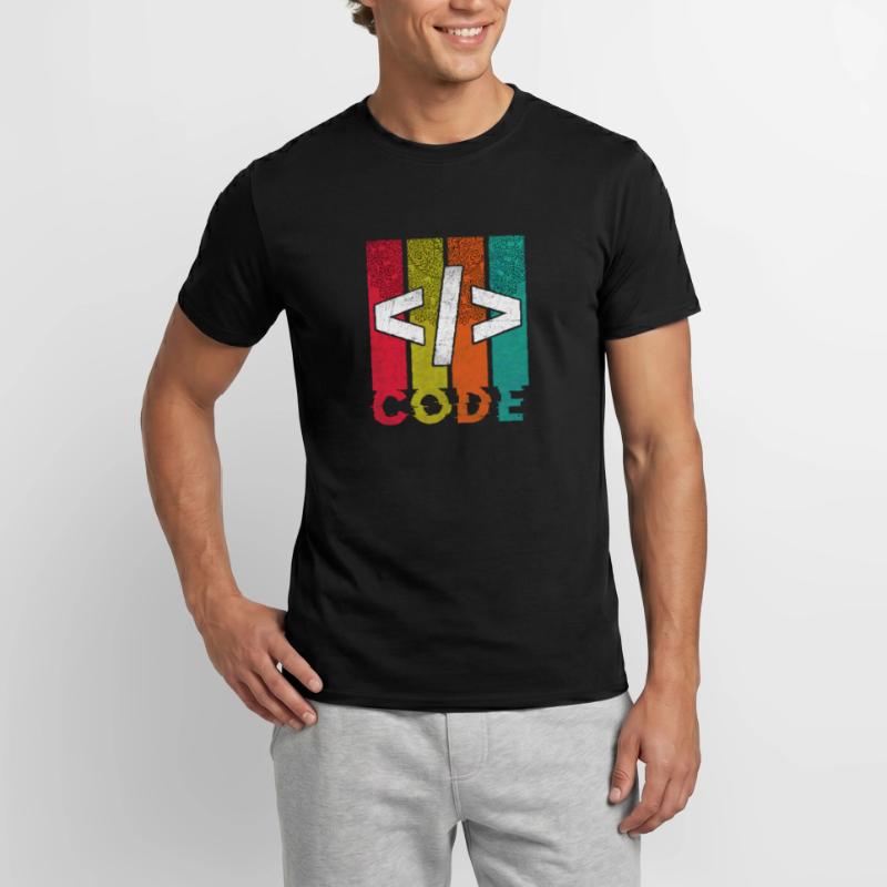Conception du code T-shirt homme