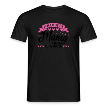 Mutter Familie Mütter Geschenk - Männer T-Shirt - Schwarz - Vorne - AI Model Male 178 light (178cm)