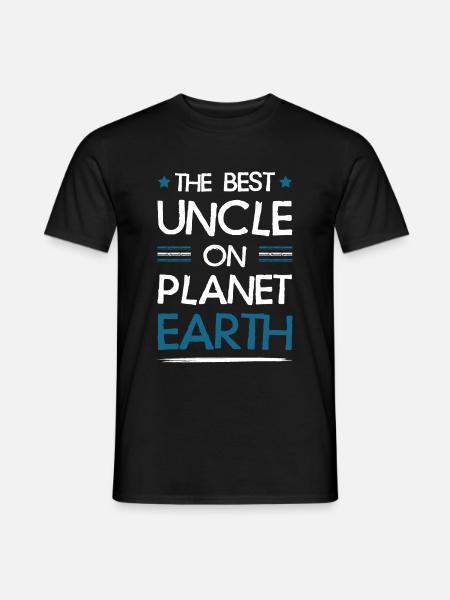 Best Uncle Saying - Men's T-Shirt - black