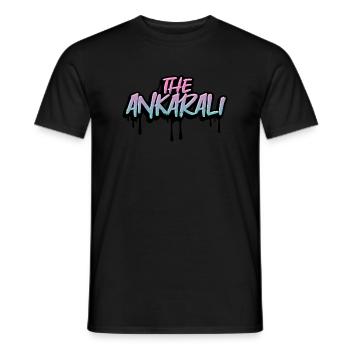 The Ankarali - Men's T-Shirt - black - Front - AI Model Male 178 light (178cm)