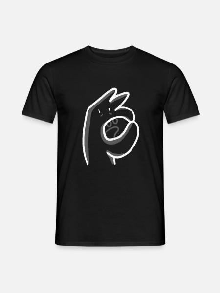 Bonhomme O - Men's T-Shirt - black