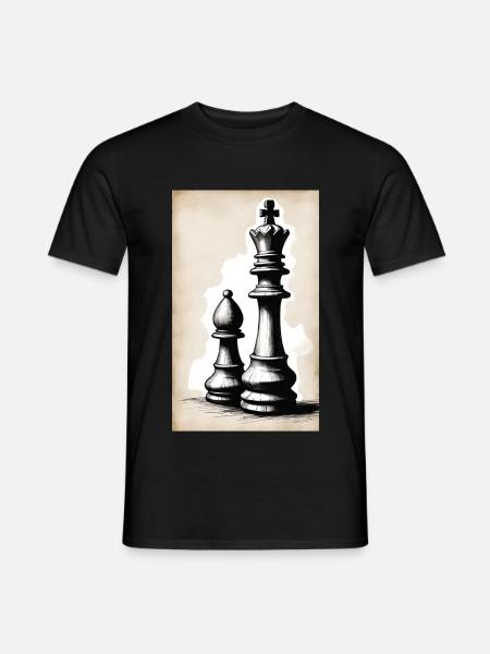 Chess | Chess piece | Chess player - Men's T-Shirt - black