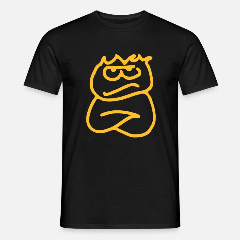 Impatience - T-shirt homme - noir