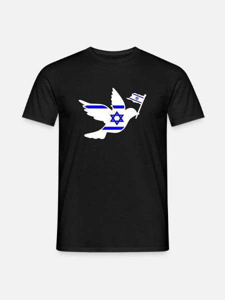 Israel - T-shirt homme - noir