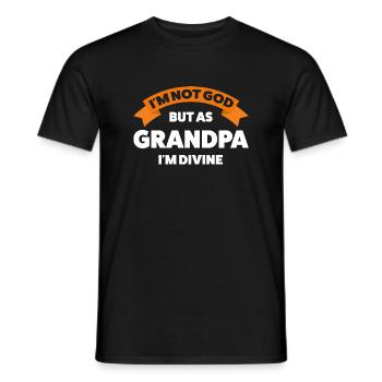 Großvater Großvater Großvater Geschenk - Männer T-Shirt - Schwarz - Vorne - AI Model Male 178 light (178cm)