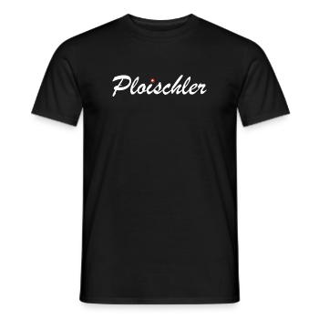 Ploischler | Schwerenöter, Schweiz, Dialekt - Männer T-Shirt - Schwarz - Vorne - AI Model Male 178 light (178cm)