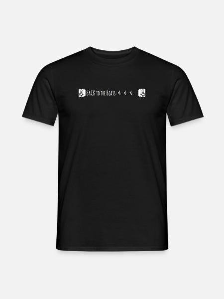 Back to the Beats - Männer T-Shirt - Schwarz