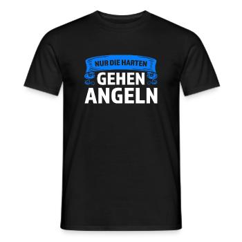 Angeln Fisch Fischer Angler Angeln Geschenk - Männer T-Shirt - Schwarz - Vorne - AI Model Male 178 light (178cm)