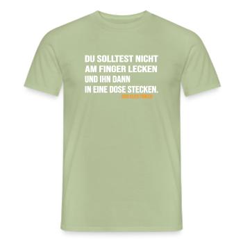 elektriker watt volt wiederstand elektriker-Spruch - Männer T-Shirt - Sage - Vorne - AI Model Male 178 light (178cm)