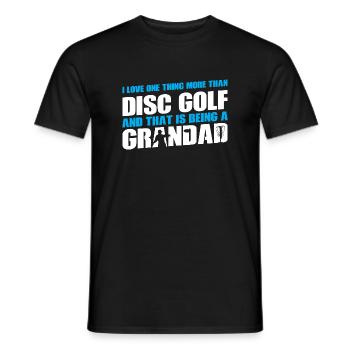 Discgolfer Discgolf Discgolfing Geschenk - Männer T-Shirt - Schwarz - Vorne - AI Model Male 178 light (178cm)
