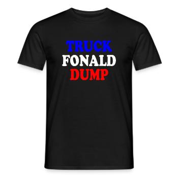 truck fonald dump - Männer T-Shirt - Schwarz - Vorne - AI Model Male 178 light (178cm)