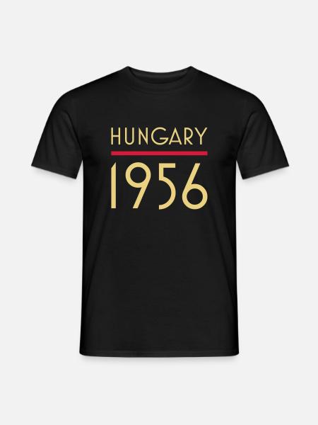 Hungary 1956 anticommunism - Men's T-Shirt - black