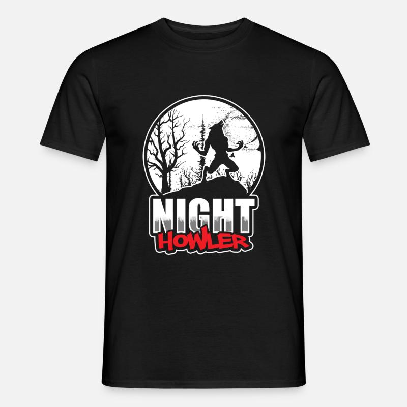 Wolf Halloween Märchen - Männer T-Shirt - Schwarz