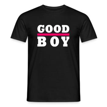 Good boy - Männer T-Shirt - Schwarz - Vorne - AI Model Male 178 light (178cm)