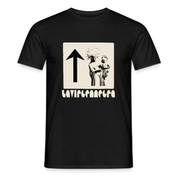 Madonna negra - Männer T-Shirt - Schwarz - Vorne - AI Model Male 178 light (178cm)