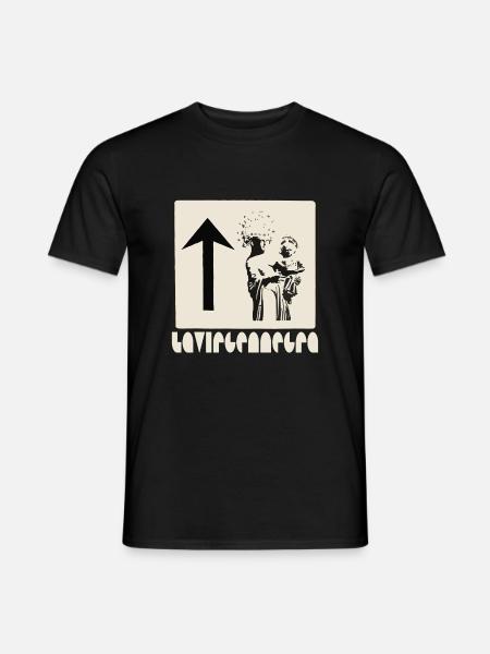 Madonna negra - Männer T-Shirt - Schwarz