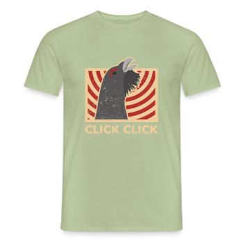 Capercaillie - Männer T-Shirt - Sage - Vorne - AI Model Male 178 light (178cm)