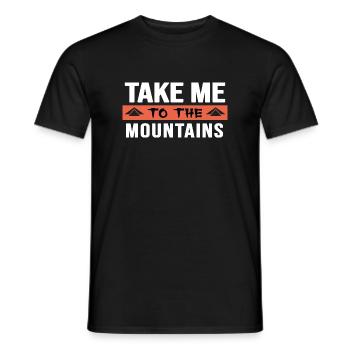 Escalade Randonnée en montagne Bergfex - T-shirt homme - noir - Devant - AI Model Male 178 light (178cm)