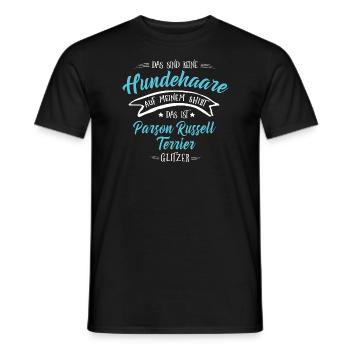 Parson Russell Terrier - Männer T-Shirt - Schwarz - Vorne - AI Model Male 178 light (178cm)