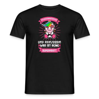 Pflegeassistentin Pflegerin Pflegekraft Geschenk - Männer T-Shirt - Schwarz - Vorne - AI Model Male 178 light (178cm)