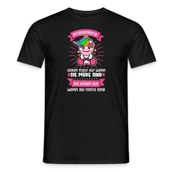 Cadeau de soignant - T-shirt homme - noir - Devant - AI Model Male 178 light (178cm)