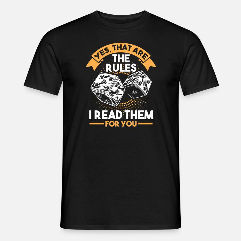 Brettspiel Brettspiele Brettspiel Geschenk - Männer T-Shirt - Schwarz