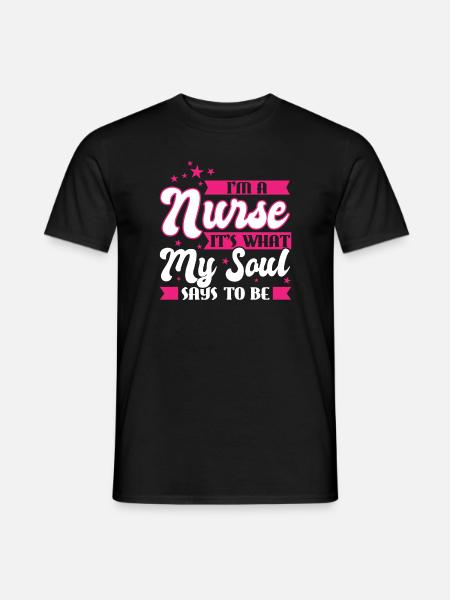Nurse Nurse Gift - Men's T-Shirt - black
