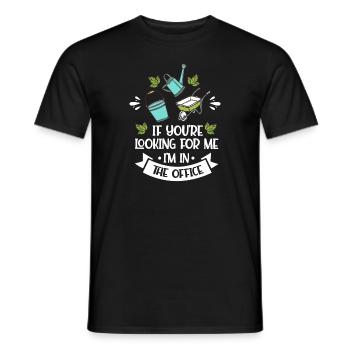 Garden Gardening Garden Gift - Men's T-Shirt - black - Front - AI Model Male 178 light (178cm)