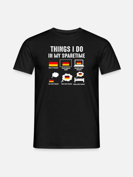 German German Holidays Germany Gift - Men's T-Shirt - black