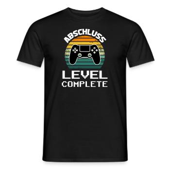 Abschluss Grundschule Schulabschluss Geschenk - Männer T-Shirt - Schwarz - Vorne - AI Model Male 178 light (178cm)