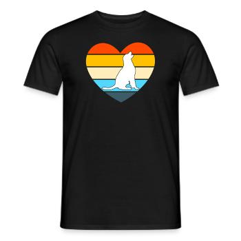 Labrador Labrador Mama Dog Gift - Men's T-Shirt - black - Front - AI Model Male 178 light (178cm)