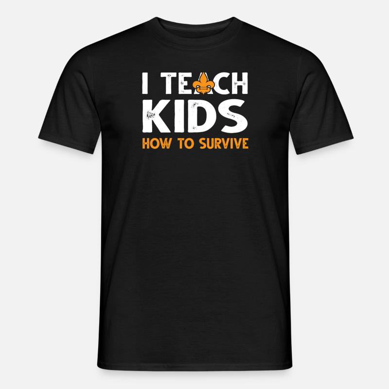 Scout Coach Scout Coach Geschenk - Männer T-Shirt - Schwarz