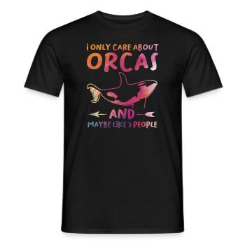 Orques Orques Cadeau - T-shirt homme - noir - Devant - AI Model Male 178 light (178cm)