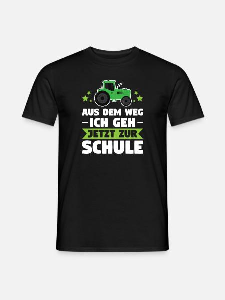Schulkind Schulanfänger Schulanfang Geschenk - Männer T-Shirt - Schwarz