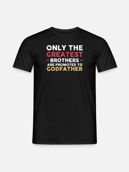Sponsor Godfather Gift - Men's T-Shirt - black