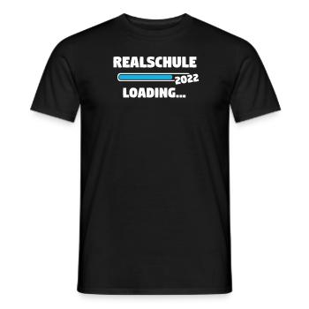 Realschule 2022 Absolvent Geschenk - Männer T-Shirt - Schwarz - Vorne - AI Model Male 178 light (178cm)