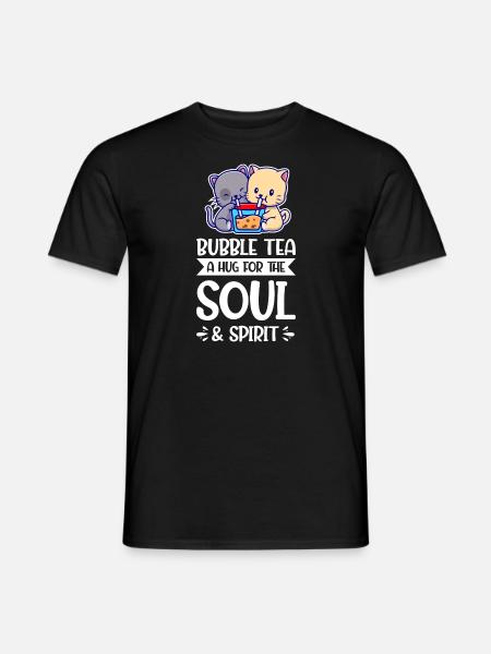 bubble tea Bubble Tea Merch Bubble Tea - Männer T-Shirt - Schwarz