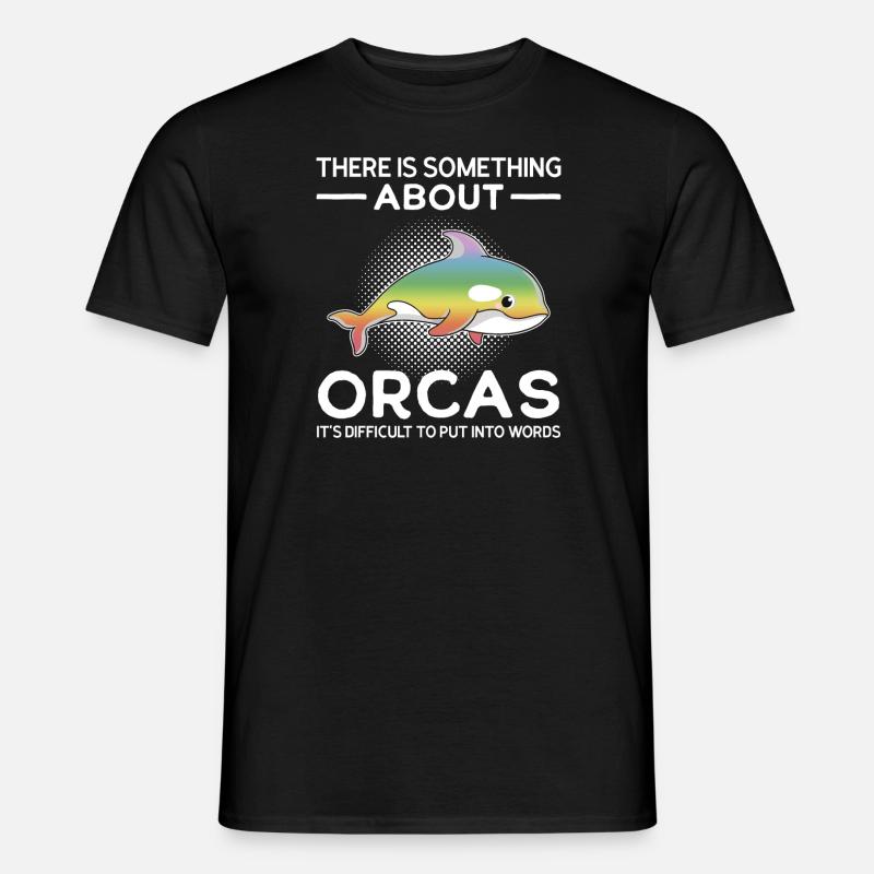 Orca Orca Tiergeschenk - Männer T-Shirt - Schwarz