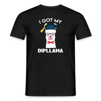 Graduation Gift - Men's T-Shirt - black - Front - AI Model Male 178 light (178cm)