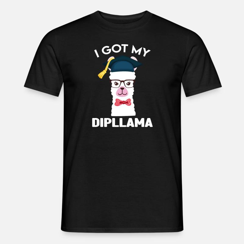 Abschluss-Abschluss-Geschenk - Männer T-Shirt - Schwarz