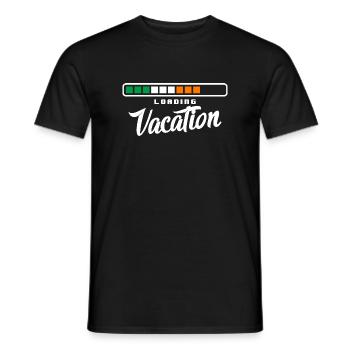 Ireland Flag Holiday Mode Irish Flag Dublin - Men's T-Shirt - black - Front - AI Model Male 178 light (178cm)