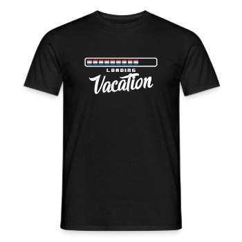 Drapeau luxembourgeois Drapeau luxembourgeois Accueil - T-shirt homme - noir - Devant - AI Model Male 178 light (178cm)