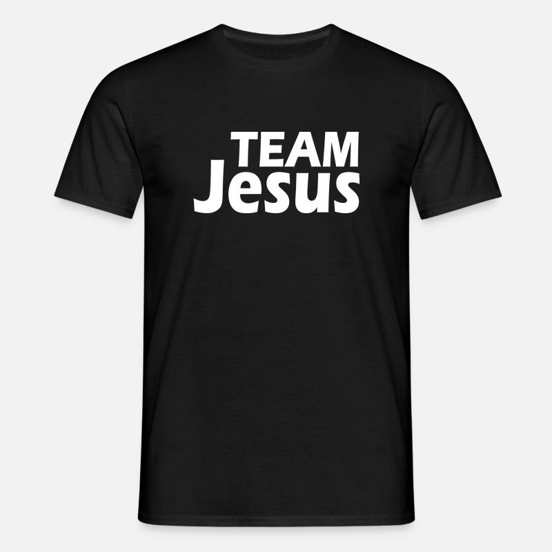 Team jesus - T-shirt Homme - noir