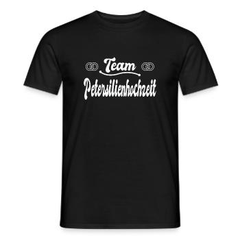 12,5. Hochzeitstag Ehe 12,5 Jahre Ehe Geschenk - Männer T-Shirt - Schwarz - Vorne - AI Model Male 178 light (178cm)