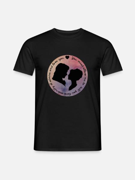 Orgueil et Préjugés - T-shirt homme - noir