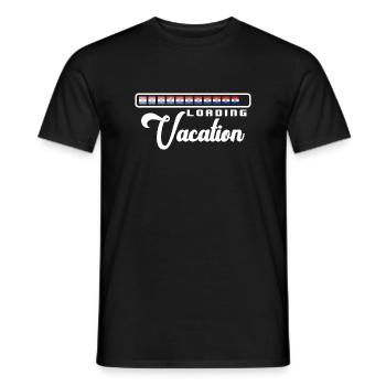 Croatia Flag Adriatic Sea Zagreb Croatian Flag - Men's T-Shirt - black - Front - AI Model Male 178 light (178cm)