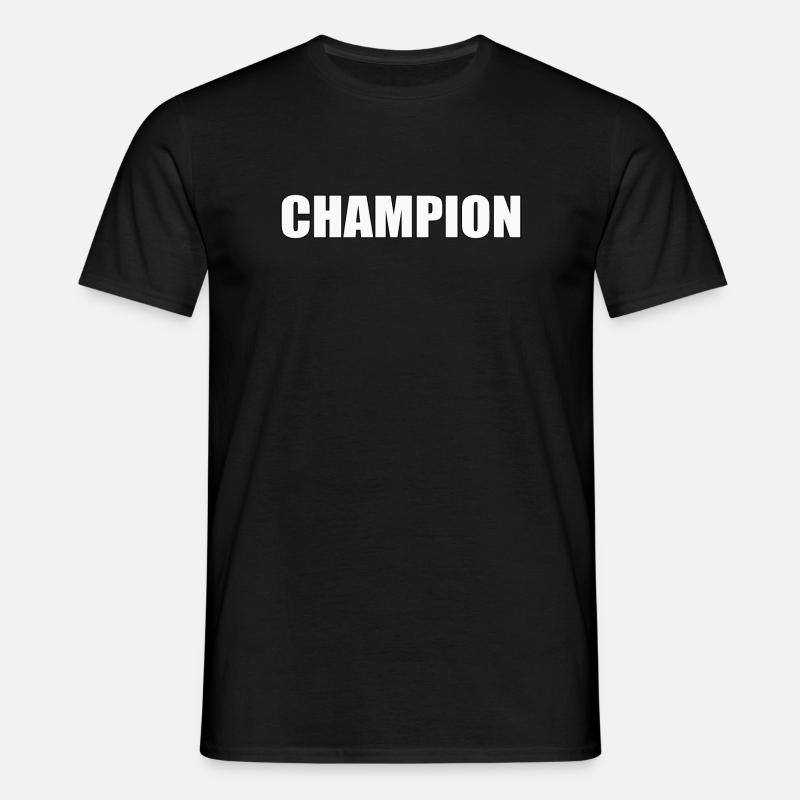 CHAMPION - T-shirt til herrer - sort